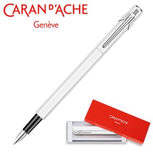 PIÓRO WIECZNE CARAN D'ACHE 849, F, BIAŁE