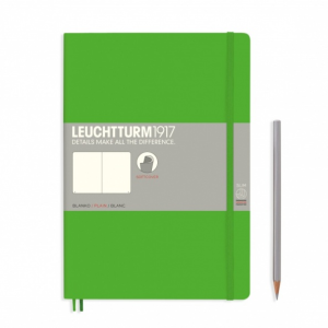 NOTATNIK LEUCHTTURM1917 COMPOSITION (B5) MIĘKKA OPRAWA JASNOZIELONY GŁADKI