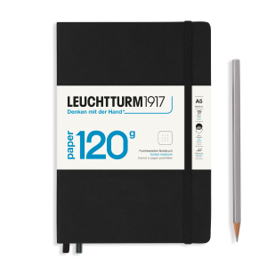 NOTATNIK LEUCHTTURM1917 EDYCJA 120 G MEDIUM CZARNY W KROPKI