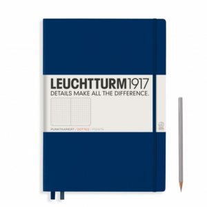 NOTATNIK LEUCHTTURM1917 MASTER CLASSIC (A4+) 233 S. GRANATOWY W KROPKI