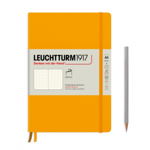 NOTATNIK LEUCHTTURM1917 MEDIUM (A5) MIĘKKA OPRAWA RISING COLOURS RISING SUN W KROPKI