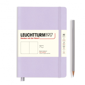 NOTATNIK LEUCHTTURM1917 MEDIUM (A5) MIĘKKA OPRAWA SMOOTH COLOURS LILAC GŁADKI