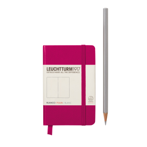 NOTATNIK LEUCHTTURM1917 MINI (~A7) RÓŻOWY GŁADKI