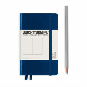NOTATNIK LEUCHTTURM1917 POCKET (A6) GRANATOWY GŁADKI