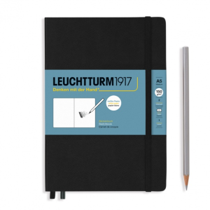 SZKICOWNIK LEUCHTTURM1917 MEDIUM (A5) CZARNY