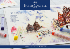 CREATIVE STUDIO PASTELE SUCHE 36 KOL.OP AKOWANIE KARTON FABER-CASTELL