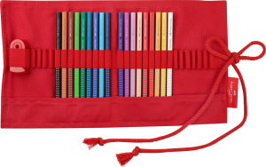 KREDKI JUMBO GRIP TRÓJKĄTNE OPAKOWANIE METALOWE 16 SZT. FABER-CASTELL