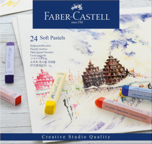 CREATIVE STUDIO PASTELE SUCHE 24 KOL. OPAKOWANIE KARTON FABER-CASTELL