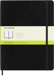 Notes Moleskine Classic XL (19x25cm) gładki, miękka oprawa, czarny