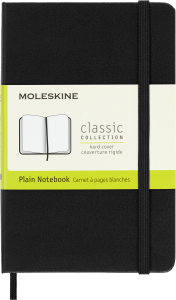 Notes Moleskine Classic P (9x14cm) gładki, twarda oprawa, czarny