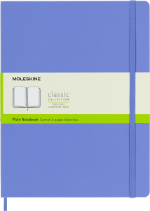 Notes Moleskine XL (19x25cm) gładki, twarda oprawa, fioletowy, 192 stron