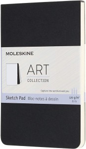 Art Sketch Pad Album Moleskine P (9x14 cm), czarny, 48 stron