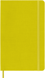 Notes Moleskine Classic L (13x21cm) w linie, twarda oprawa, żółty