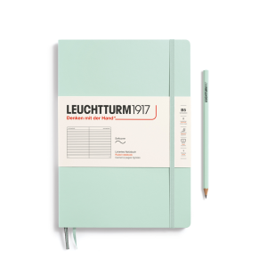NOTATNIK LEUCHTTURM1917 COMPOSITION (B5) MIĘKKA OPRAWA MINT GREEN W LINIĘ