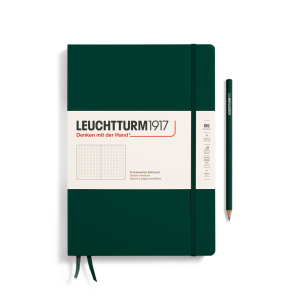 NOTATNIK LEUCHTTURM1917 COMPOSITION (B5) TWARDA OPRAWA FOREST GREEN W KROPKI