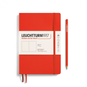 NOTATNIK LEUCHTTURM1917 MEDIUM (A5) MIĘKKA OPRAWA LOBSTER GŁADKI