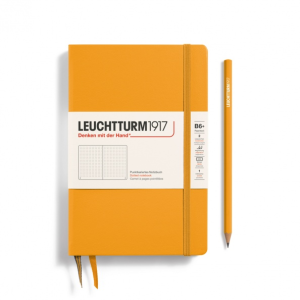 NOTATNIK LEUCHTTURM1917 PAPERBACK (B6+)TWARDA OPRAWA RISING SUN W KROPKI