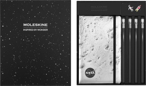 ZESTAW Notes Moleskine edycja limitowana  NASA Large 13x21 BOX W PUDEŁKU