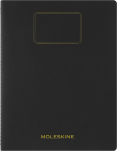 Zeszyt Moleskine Cahier Journals XXL (21.6X27.9 cm) gładki, czarny, 120 stron