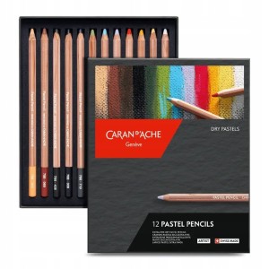 Kredki pastelowe Pastel Pencils Caran d'Ache - 12 kolorów