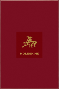 Notatnik Moleskine Large linie Year of the Horse Rok Konia czerwony