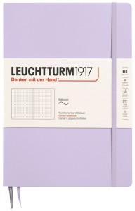 NOTATNIK LEUCHTTURM1917 COMPOSITION (B5) MIĘKKA OPRAWA LILIOWY  W KROPKI