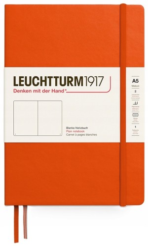 LEUCHTTURM1917-Notatnik-Notes-A5-Gladki-twarda-oprawa-szkicownik-PUMPKIN-Stan-opakowania-oryginalne.jpeg