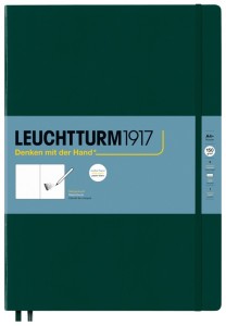 SZKICOWNIK LEUCHTTURM1917 MASTER (A4+) FOREST GREEN