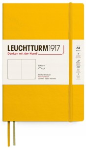 NOTATNIK LEUCHTTURM1917 MEDIUM (A5) MIĘKKA OPRAWA SUNFLOWER, GŁADKI