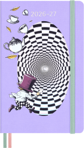 MOLESKINE kalendarz ALICE IN WONDERLAND 2026/2027 TYGODNIOWY LARGE (13X21CM)