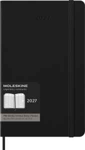 MOLESKINE kalendarz 2027 CZARNY PRO LARGE VERTICAL (13x21)
