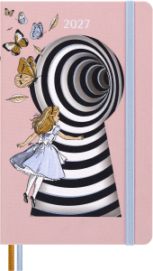 MOLESKINE kalendarz 2027 ALICE IN WONDERLAND LARGE WEEKLY TYGODNIOWY (13x21)
