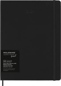MOLESKINE kalendarz 2027 SMART PRO Extra Large Hard (19x25)