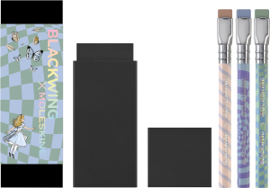 Zestaw 12 Miękkich Mini Ołówków Blackwing x Moleskine Alice in Wonderland