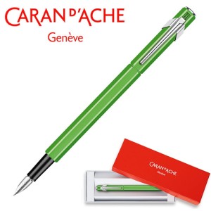 PIÓRO WIECZNE CARAN D'ACHE 849 FLUO LINE, F, ZIELONE